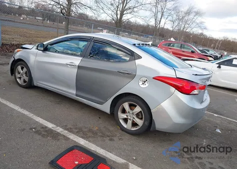 2012 Hyundai Elantra Gls (Ulsan Plant) из США, поврежденный, VIN KMHDH4AE2CU475640